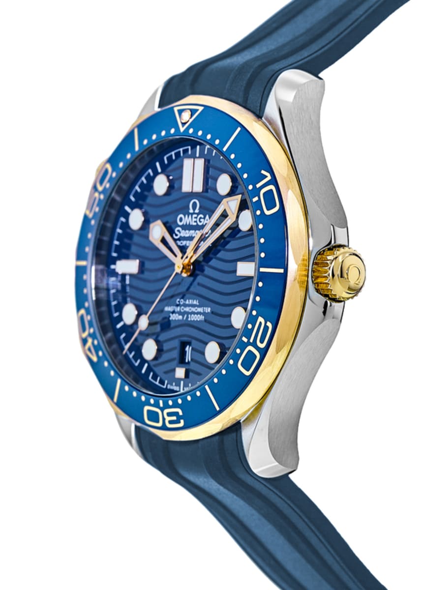 Omega Seamaster Diver 300M 210.22.42.20.03.001 Gold & Stainless Steel 3