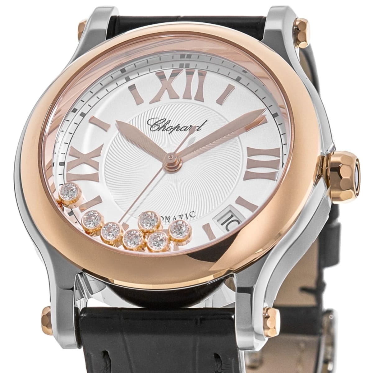Chopard Happy Sport Medium Automatic 36mm 278559-6001 Gold & Stainless Steel 3