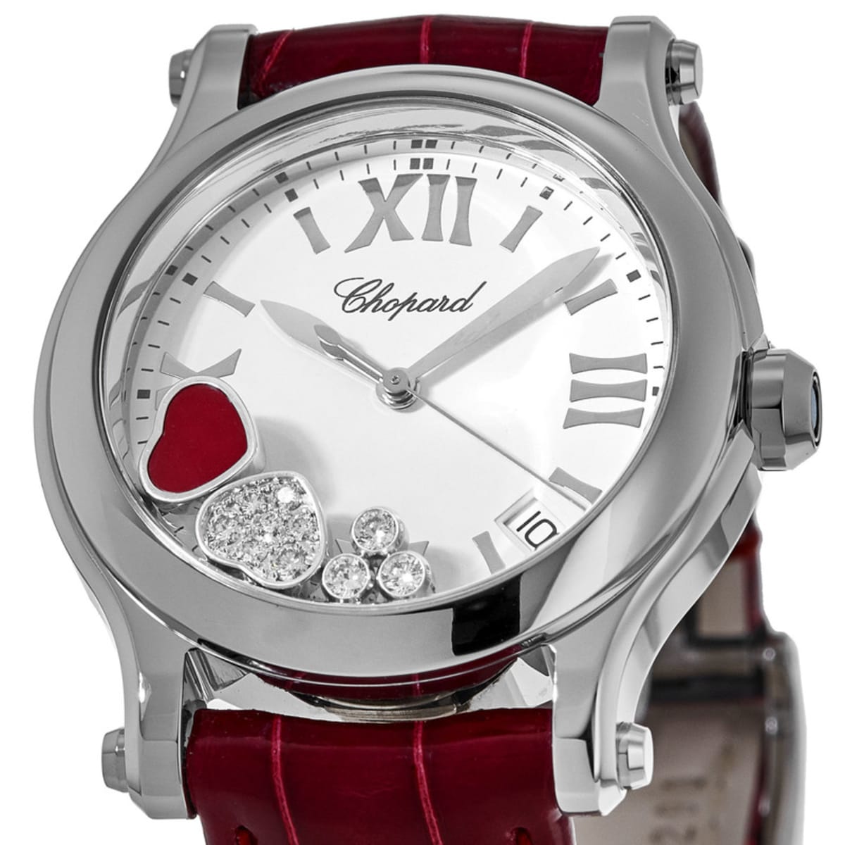 Chopard Happy Hearts Round 36mm 278582-3005 Stainless Steel 3