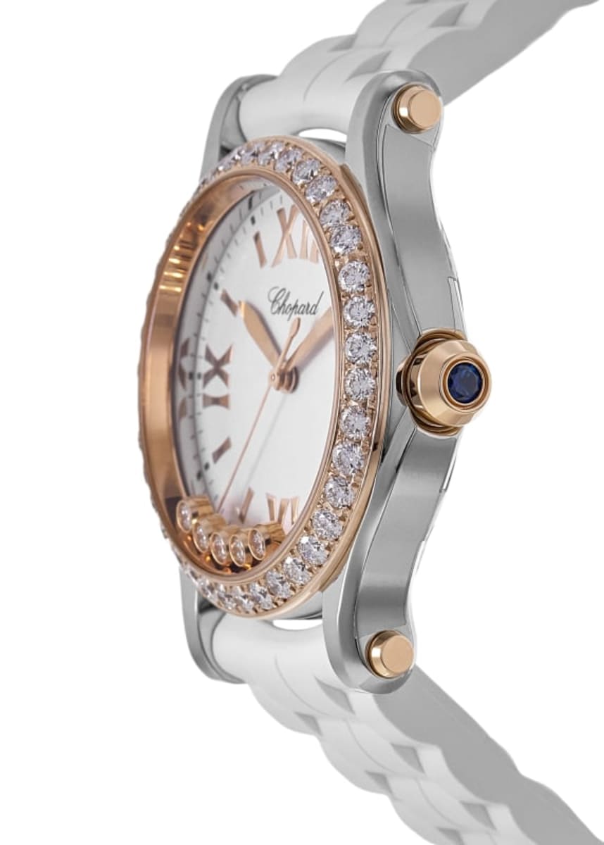 Chopard Happy Sport Medium 36mm 278582-6001-CD Rose Gold & Stainless Steel 3