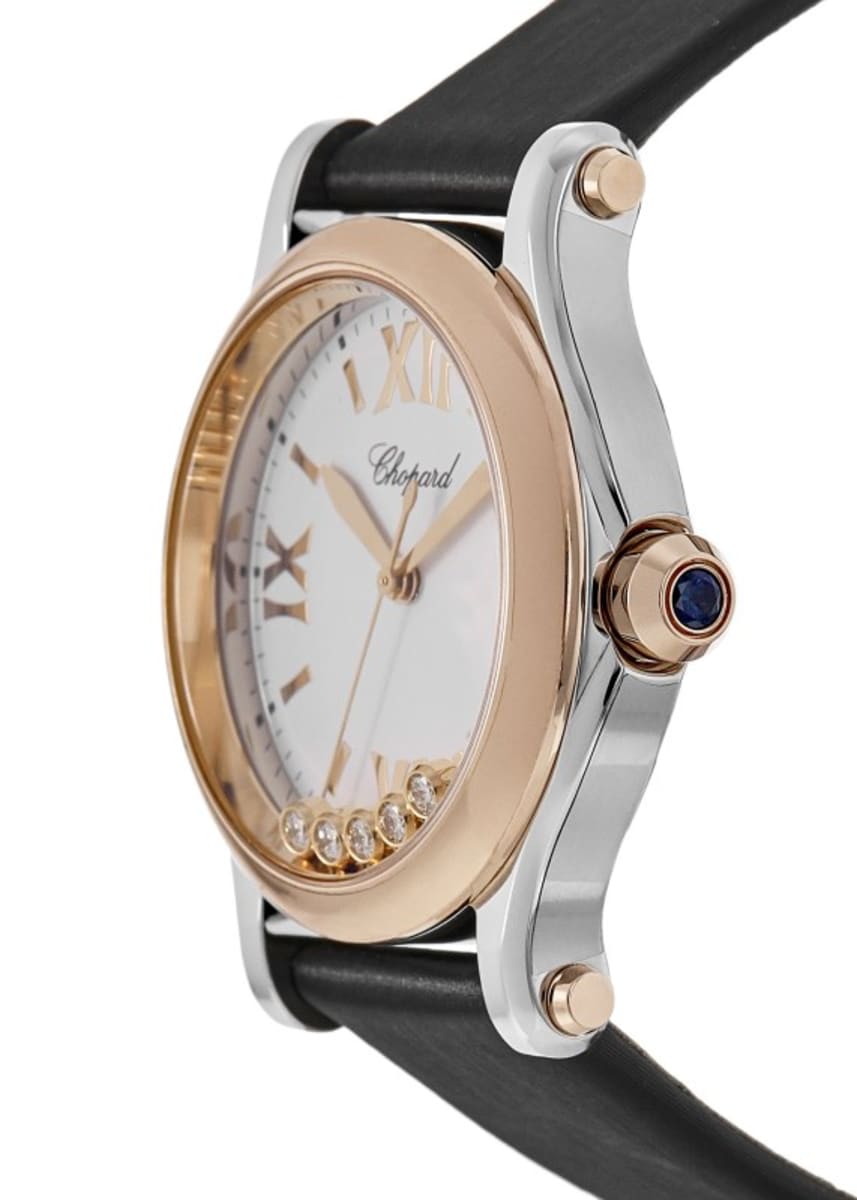 Chopard Happy Sport Medium 36mm 278582-6001S Rose Gold & Stainless Steel 3