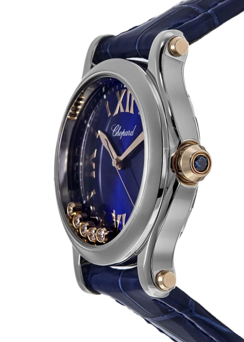 Chopard Happy Sport Round 36mm 278582-6012 Rose Gold & Stainless Steel 3