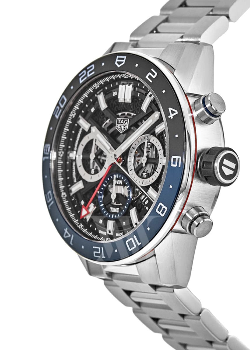 Tag Heuer Carrera Calibre Heuer 02 CBG2A1Z.BA0658 Ceramic & Stainless Steel 3