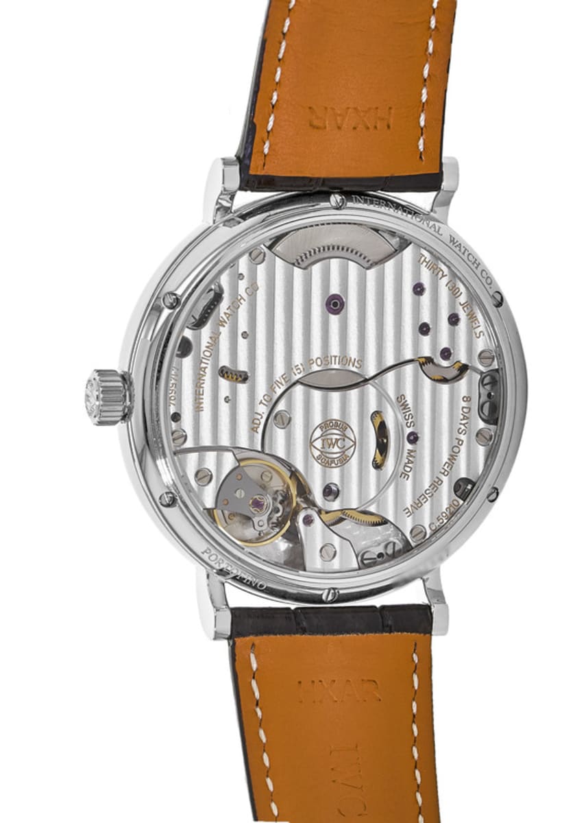 IWC Portofino Hand Wound Eight Days IW510106 Stainless Steel 3