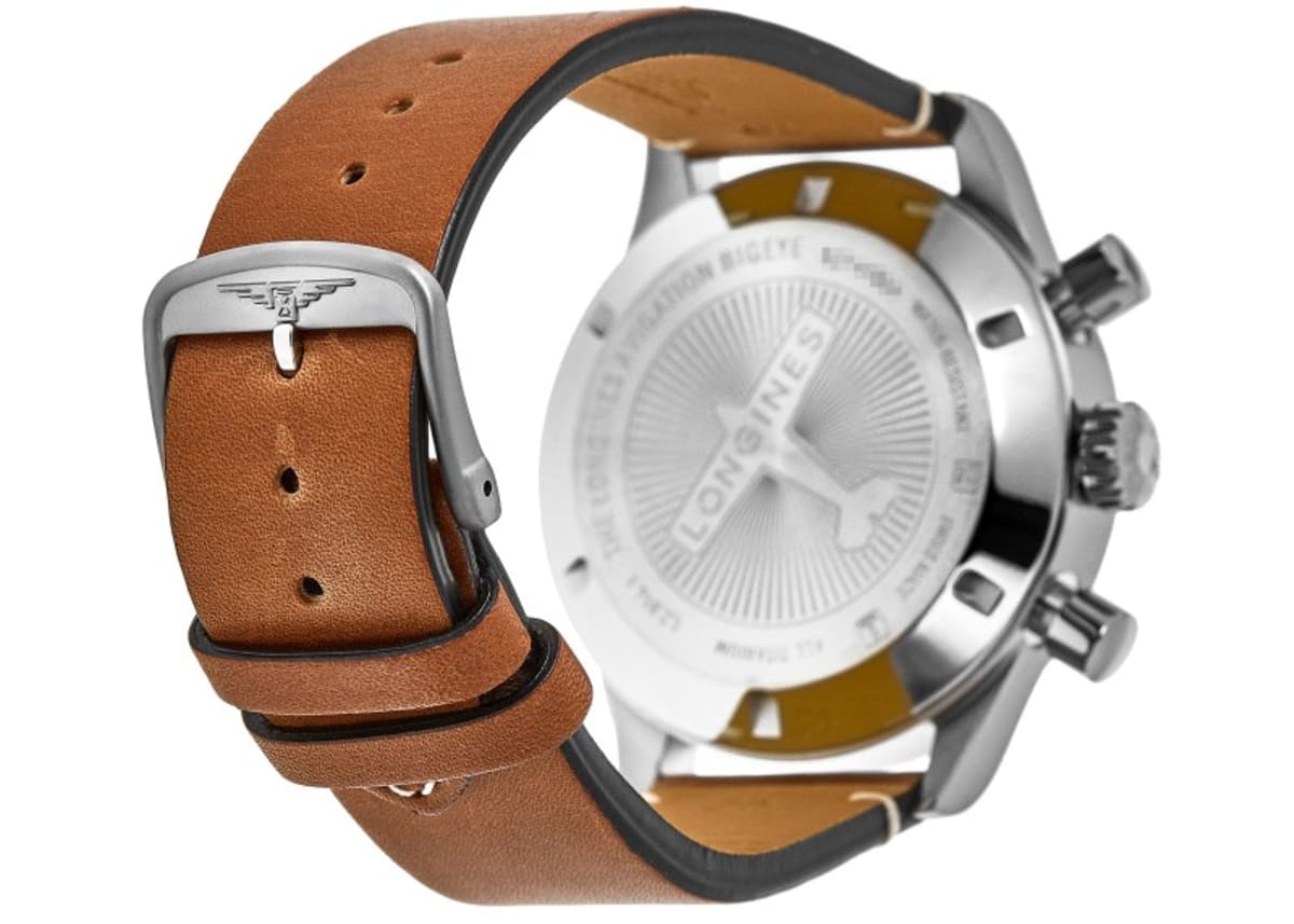 Longines Heritage Avigation Big Eye L2.816.1.93.2 Titanium 3