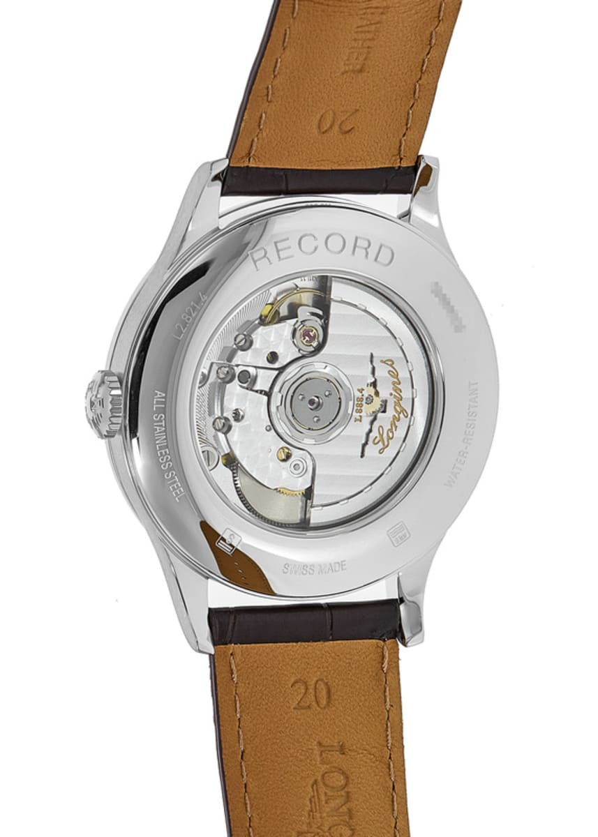 Longines Record  L2.821.4.11.2 Stainless Steel 3