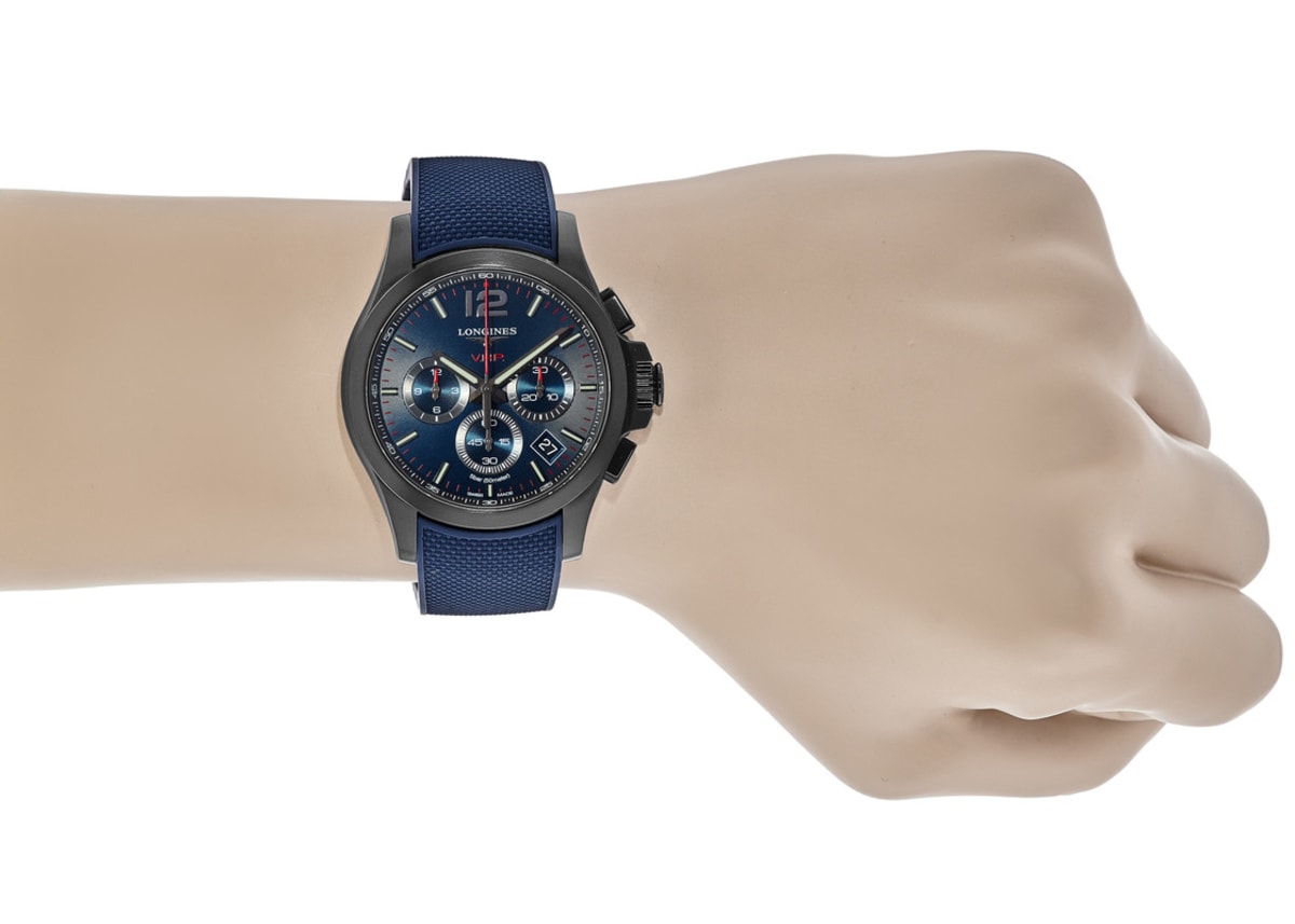 Longines Conquest V.H.P. L3.717.2.96.9 PVD 3