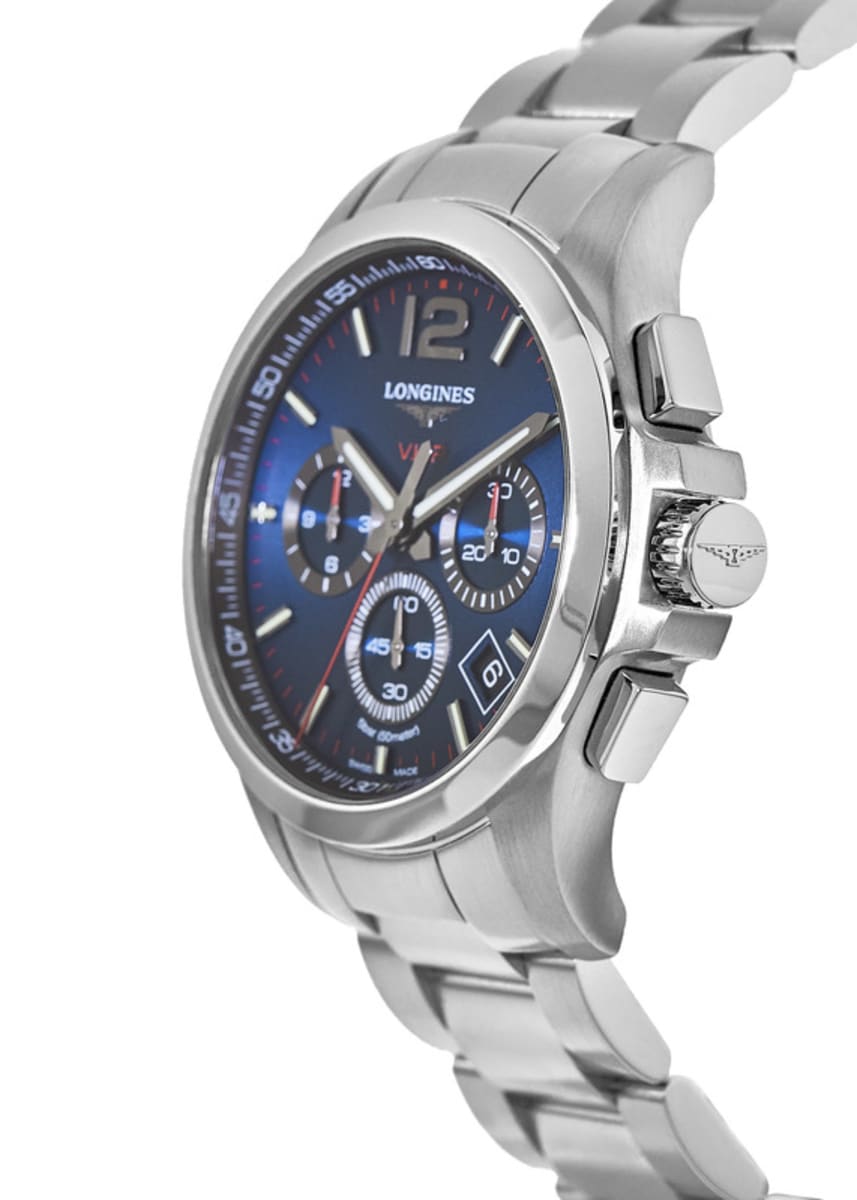 Longines Conquest V.H.P. L3.717.4.96.6 Stainless Steel 3