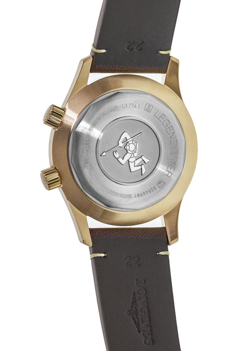 Longines Legend Diver L3.774.1.50.2 Bronze 3