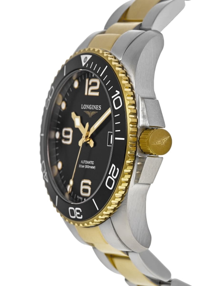 Longines HydroConquest Automatic L3.781.3.56.7 Yellow Gold & Stainless Steel 3