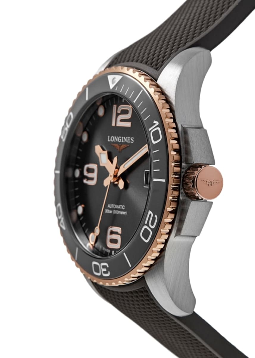 Longines HydroConquest Automatic L3.781.3.78.9 Rose Gold & Stainless Steel 3