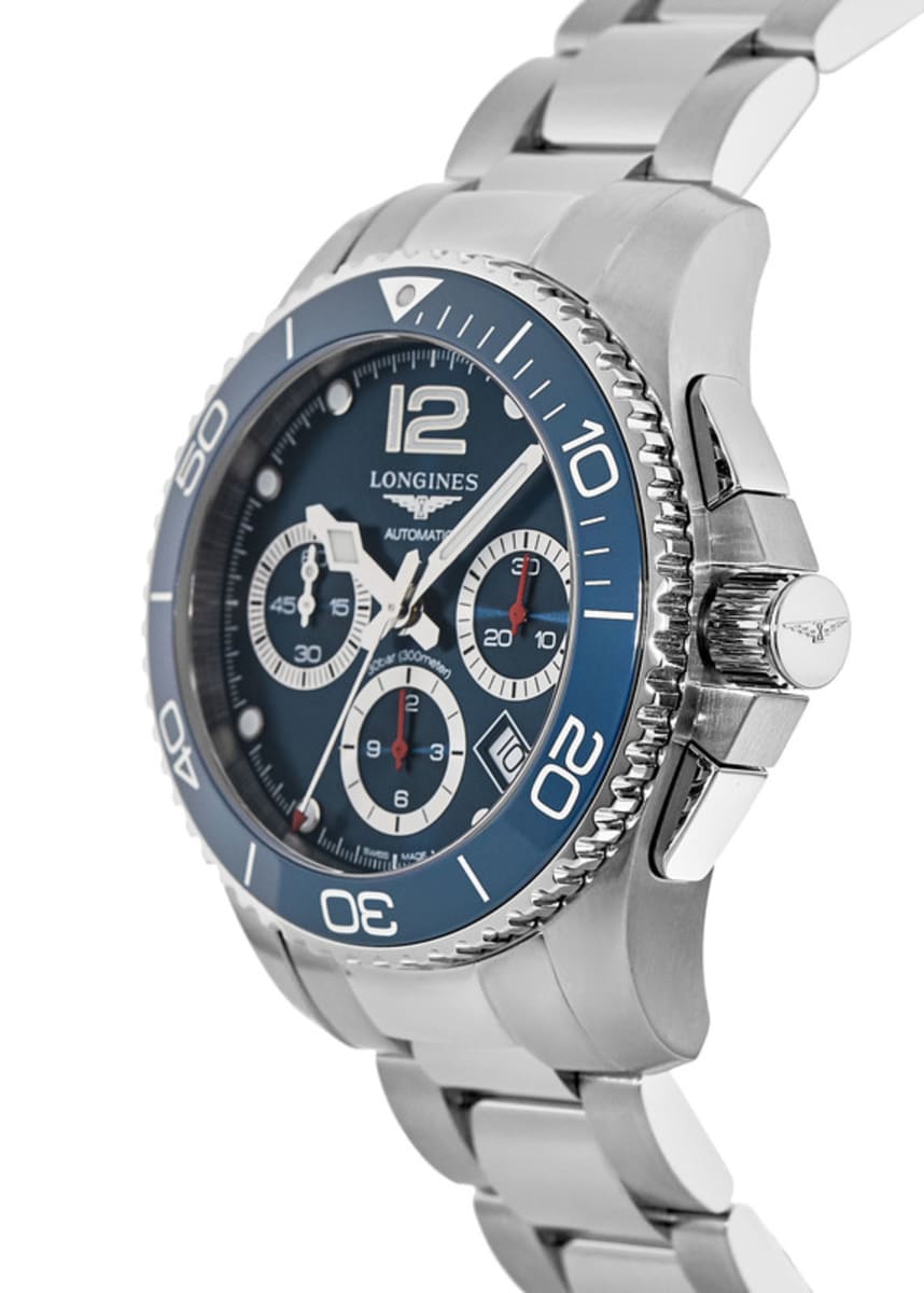 Longines HydroConquest Automatic Chronograph L3.783.4.96.6 Stainless Steel 3