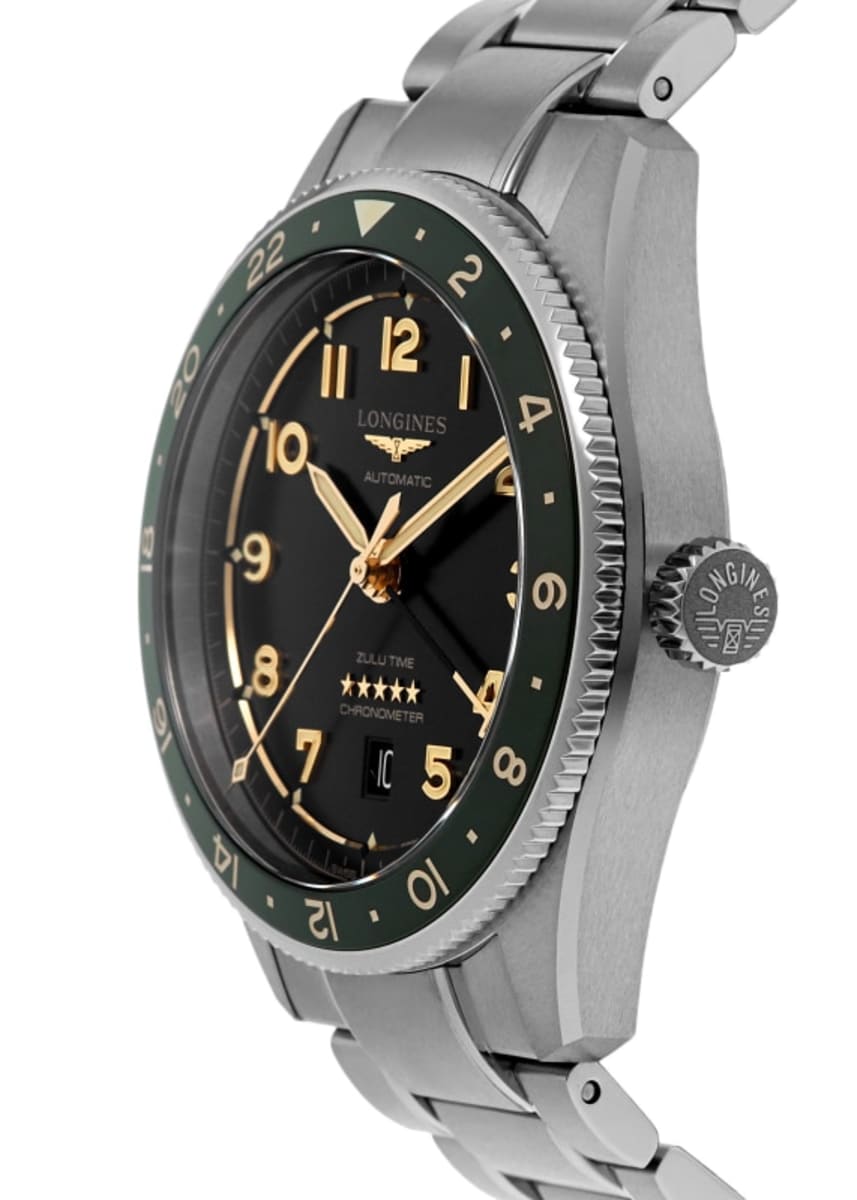 Longines Spirit Zulu Time L3.812.4.63.6 Ceramic & Stainless Steel 3