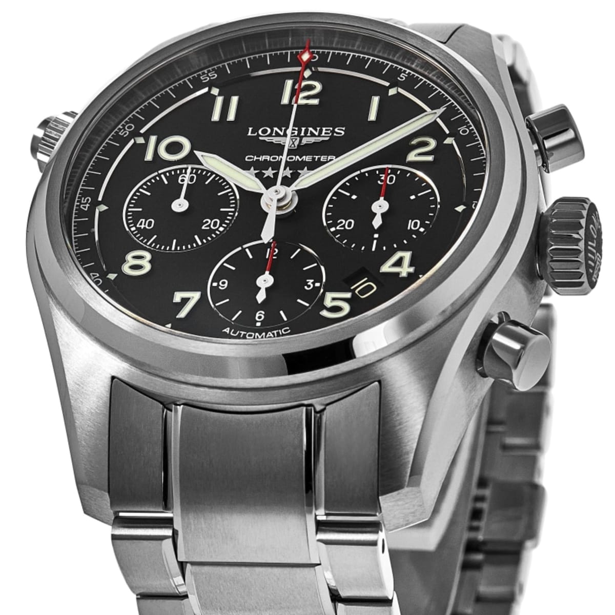 Longines Spirit Automatic L3.820.4.53.6 Stainless Steel 3