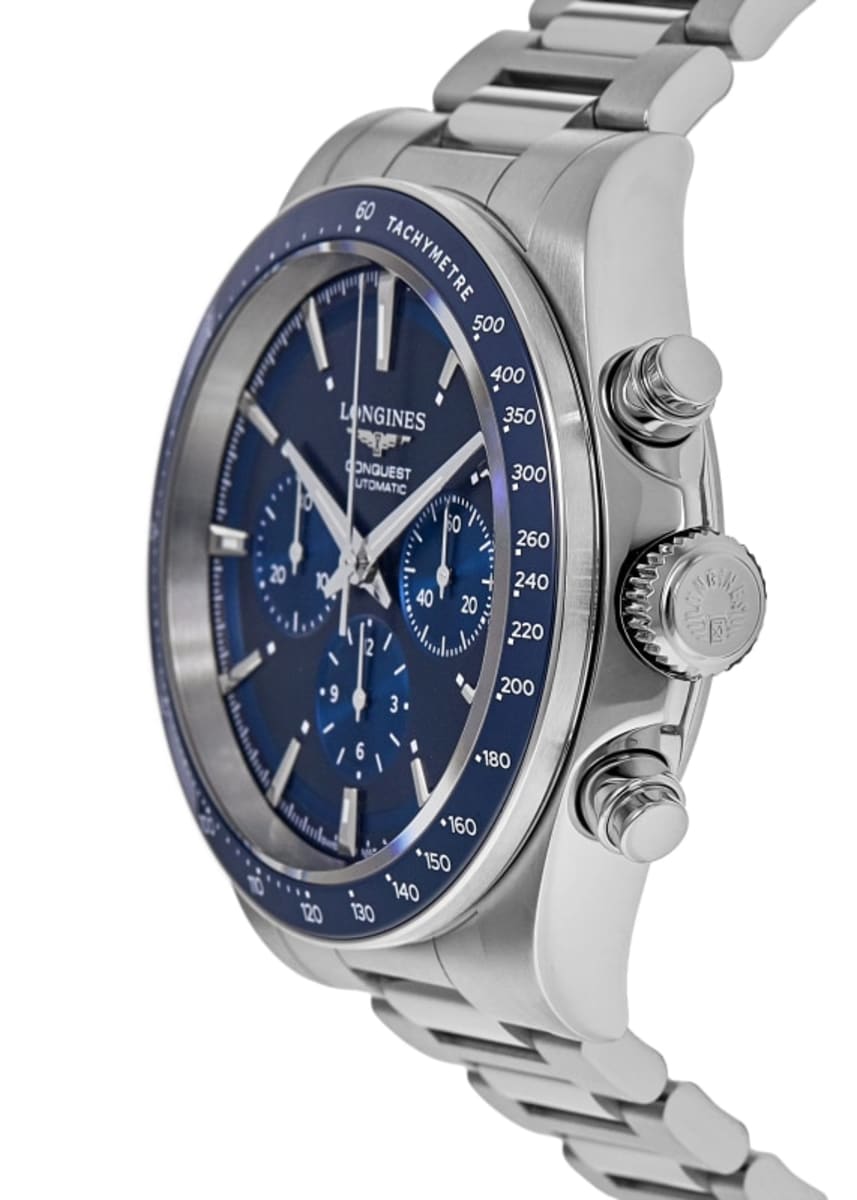 Longines Conquest Automatic Chronograph L3.835.4.92.6 Stainless Steel 3
