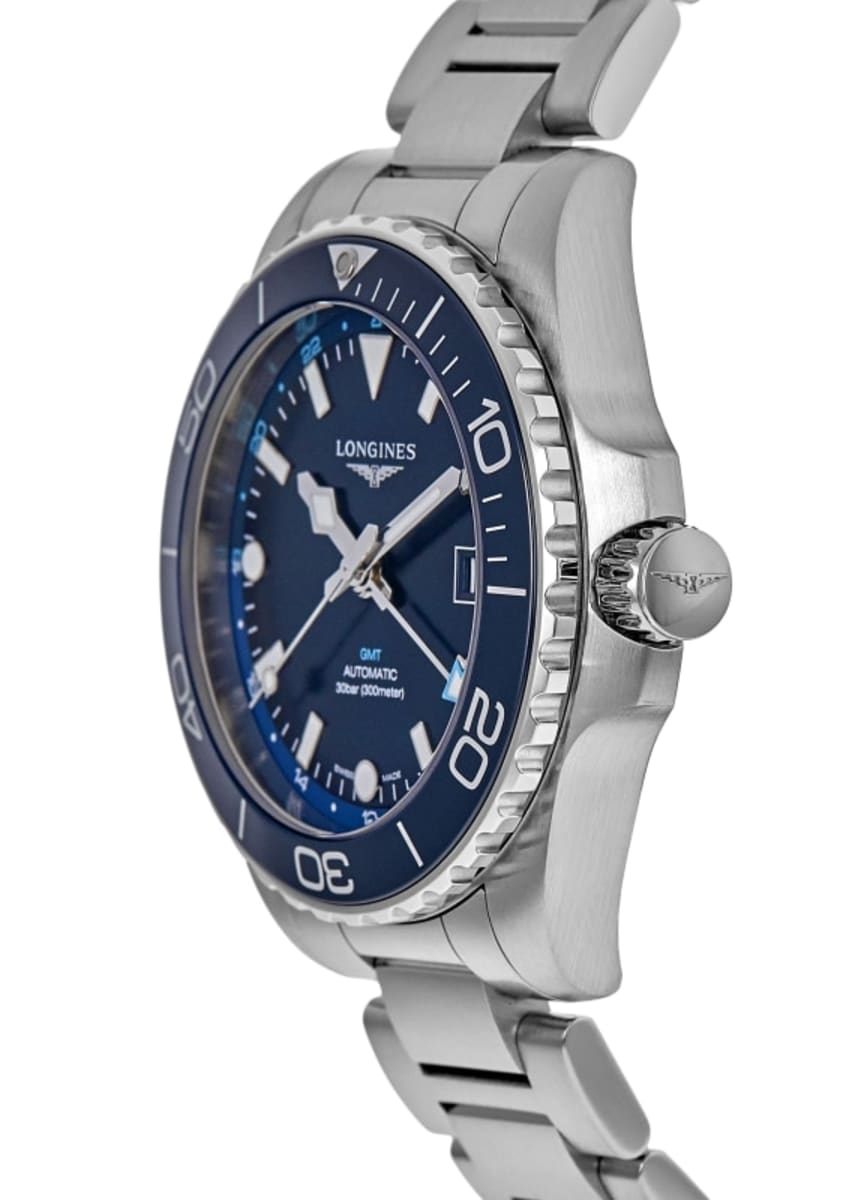 Longines HydroConquest GMT L3.890.4.96.6 Stainless Steel 3