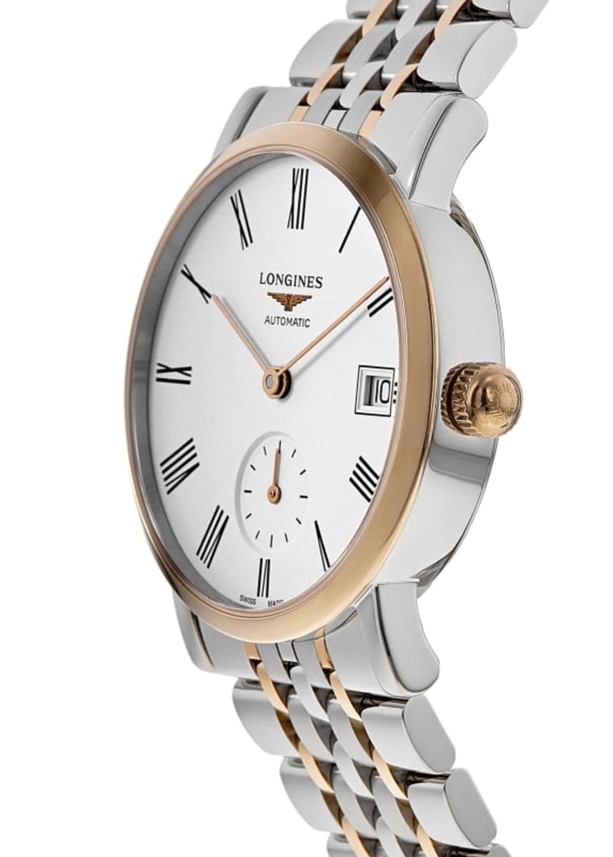 Longines Elegant Collection Automatic L4.312.5.11.7 Rose Gold & Stainless Steel 3