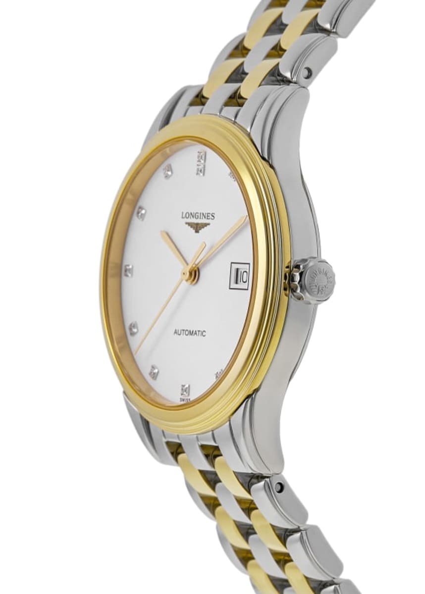 Longines Flagship Automatic L4.374.3.27.7 Yellow Gold & Stainless Steel 3