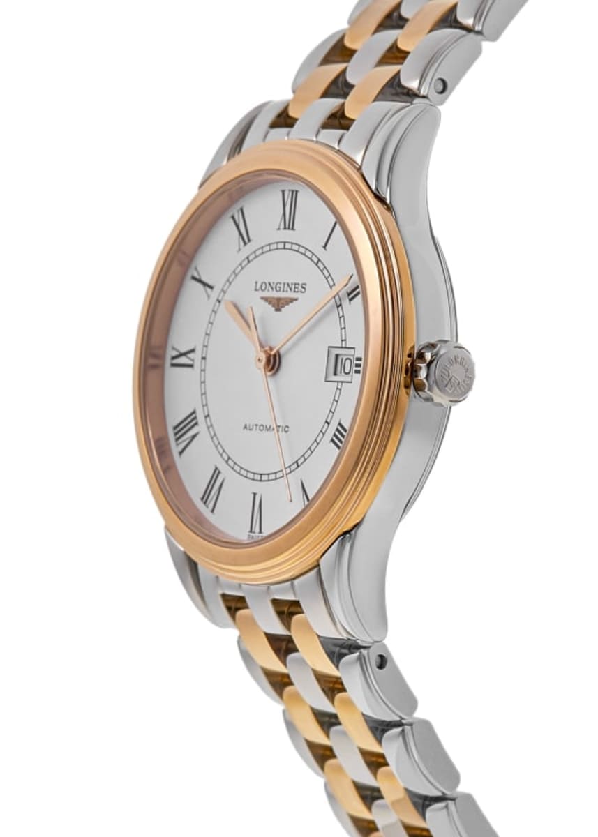 Longines Flagship Automatic L4.374.3.91.7 Rose Gold & Stainless Steel 3