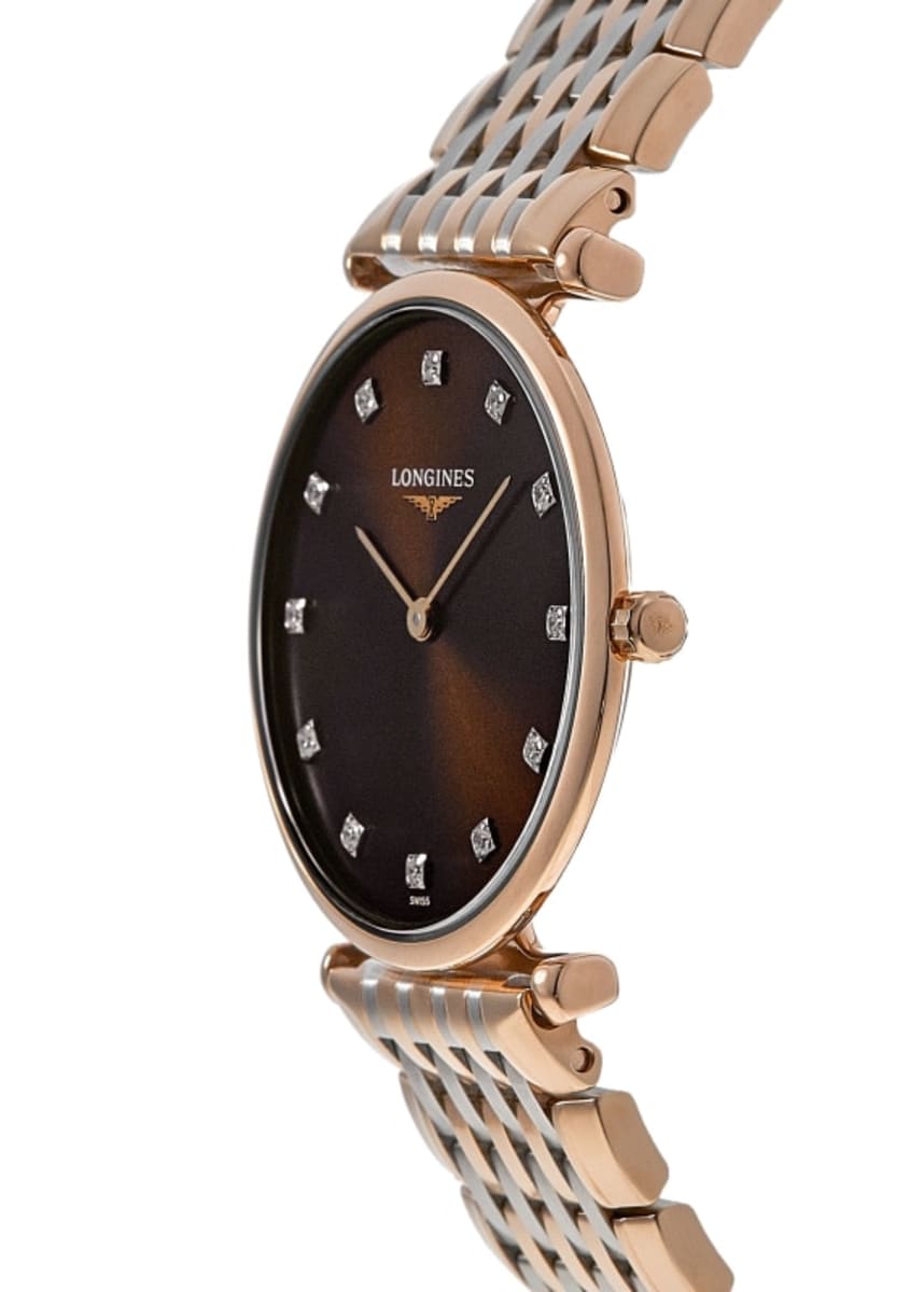 Longines La Grande Classique Quartz L4.512.1.67.D Rose Gold & Stainless Steel 3