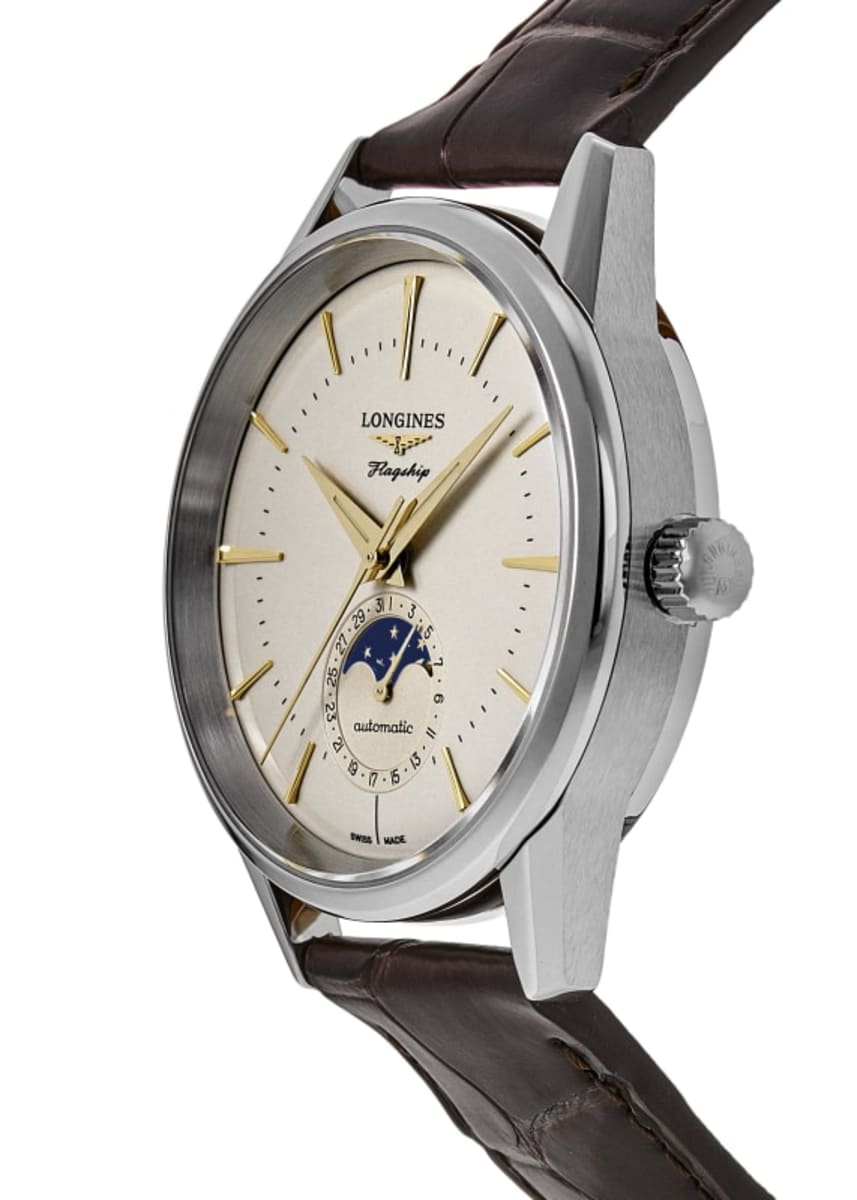 Longines Flagship Heritage Moonphase L4.815.4.78.2 Stainless Steel 3