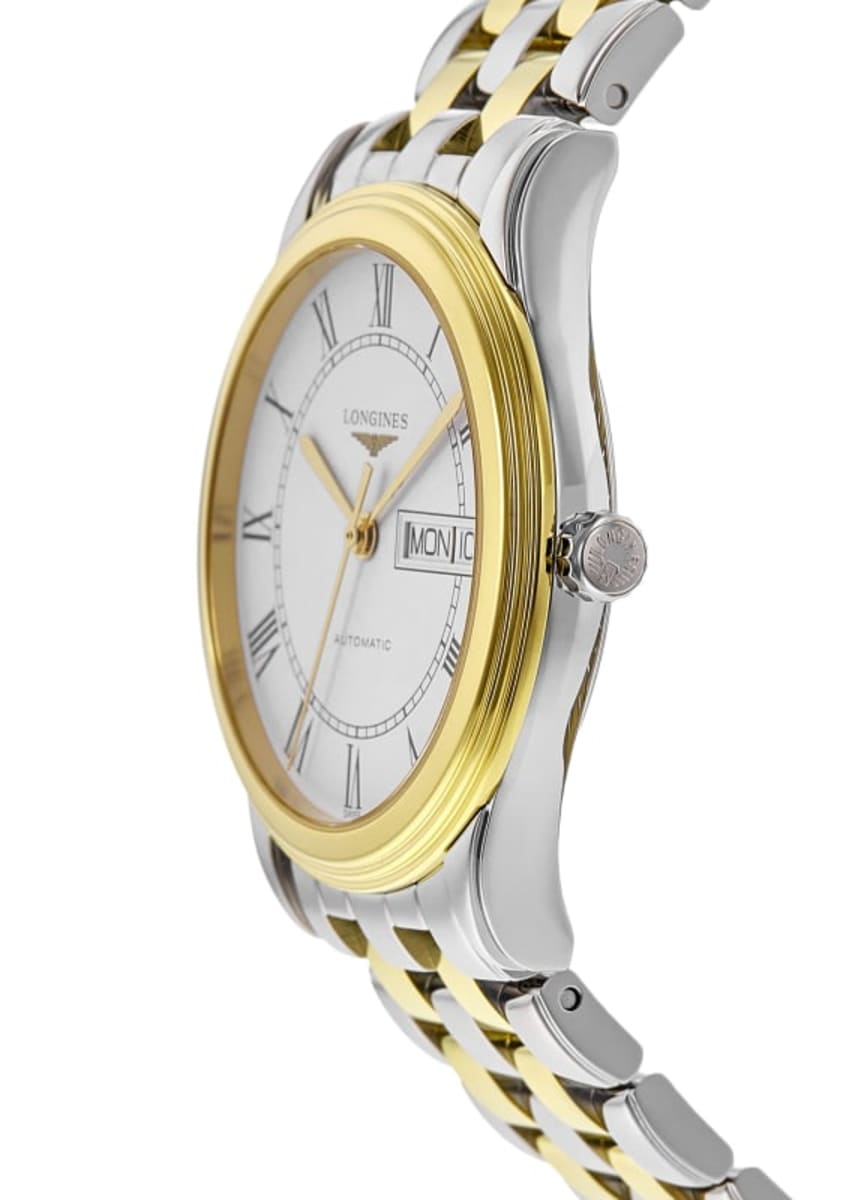 Longines Flagship Automatic L4.899.3.21.7 Yellow Gold & Stainless Steel 3