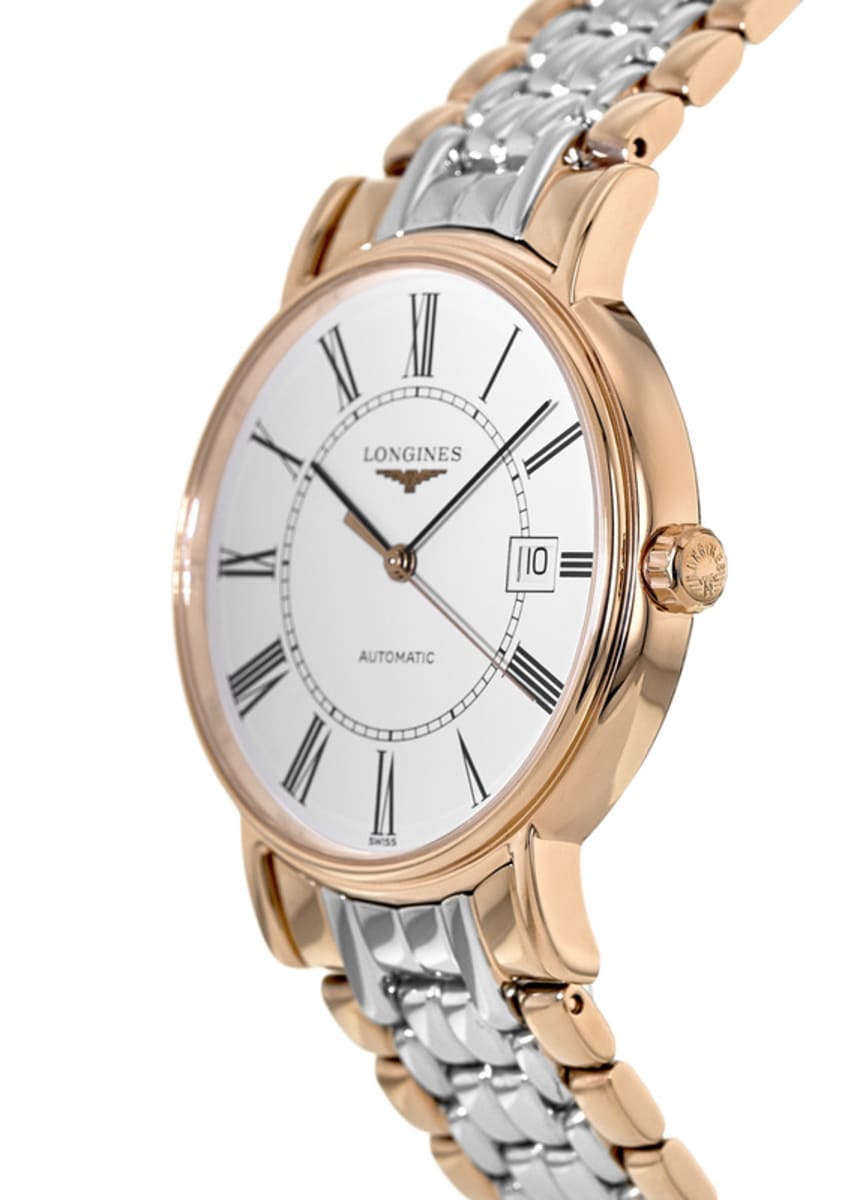 Longines Presence Automatic L4.921.1.11.7 Rose Gold & Stainless Steel 3