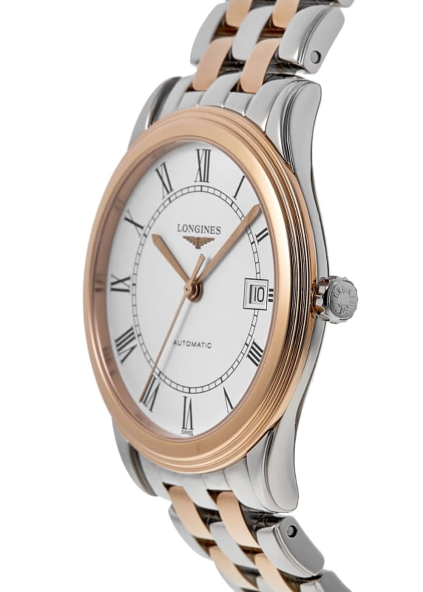 Longines Flagship Automatic L4.974.3.91.7 Rose Gold & Stainless Steel 3