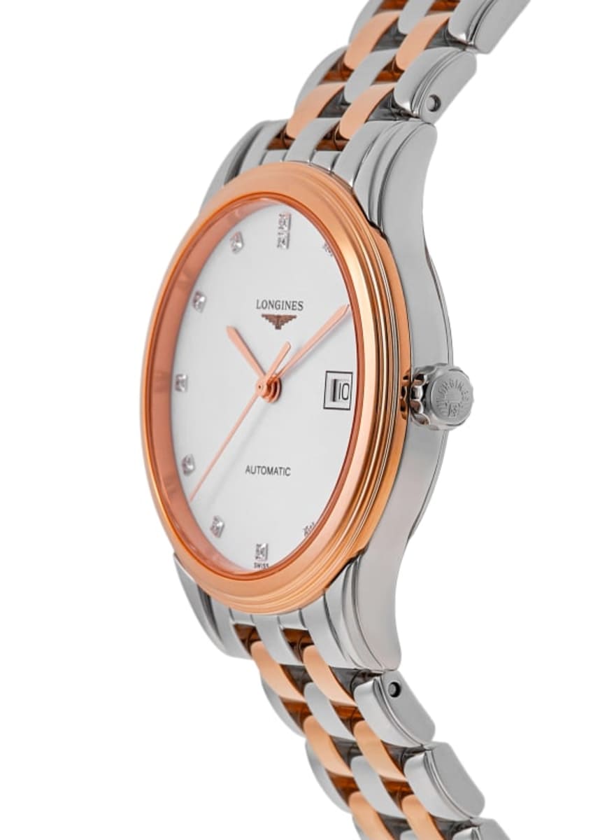 Longines Flagship Automatic L4.984.3.99.7 Rose Gold & Stainless Steel 3