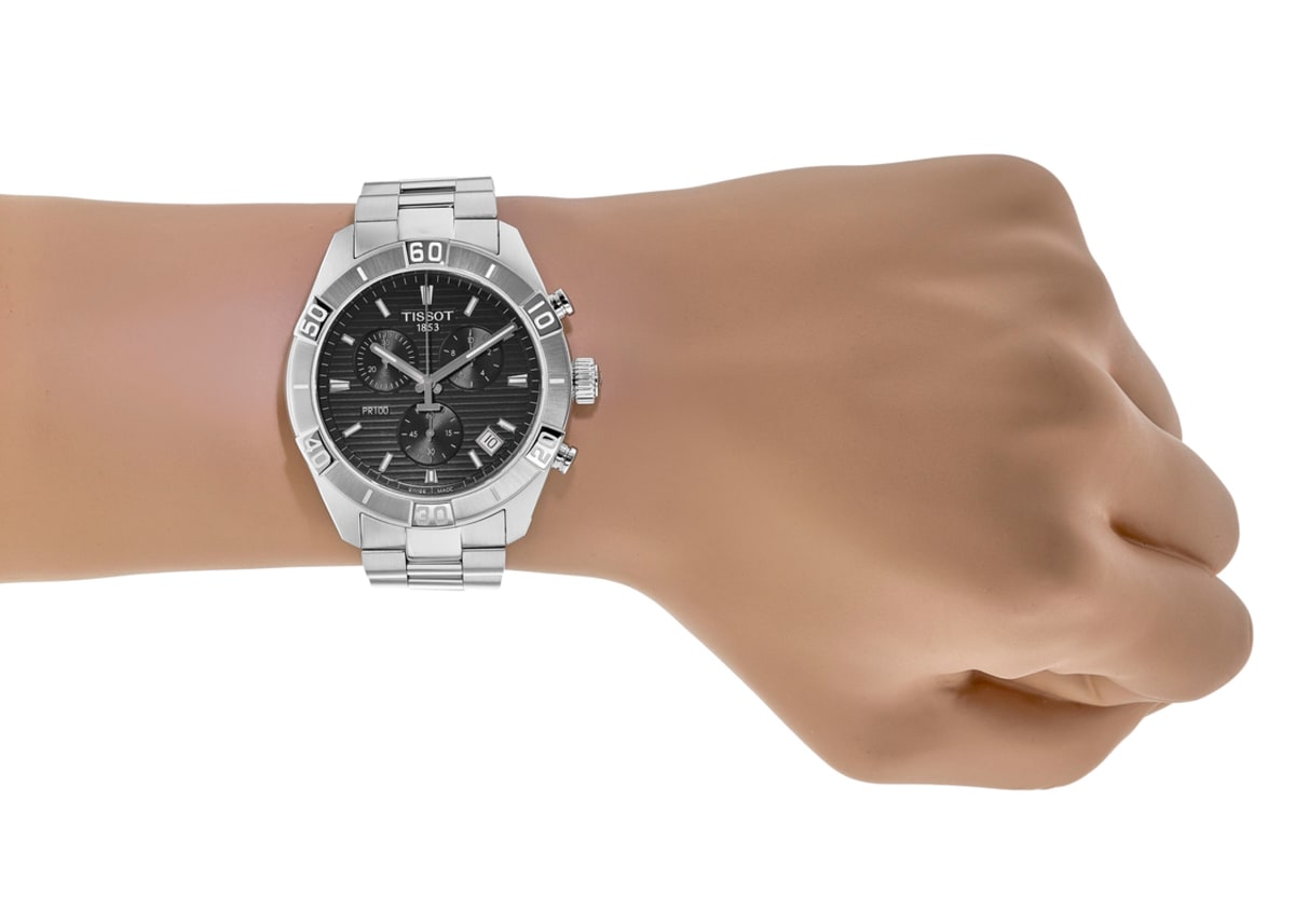 Tissot PR 100 Sport Gent Chronograph T101.617.11.051.00 Stainless Steel 3