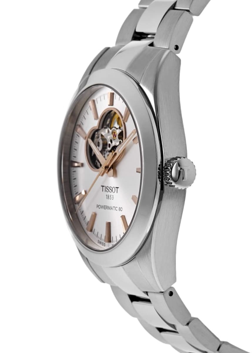 Tissot Gentleman Open Heart T127.407.11.031.01 Stainless Steel 3