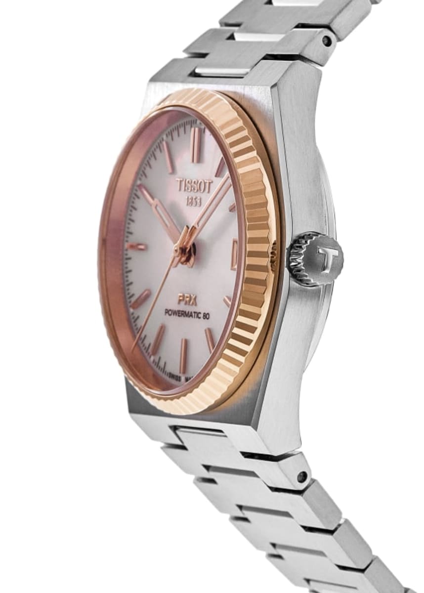 Tissot PRX Powermatic 80 T931.207.41.111.00 Rose Gold & Stainless Steel 3