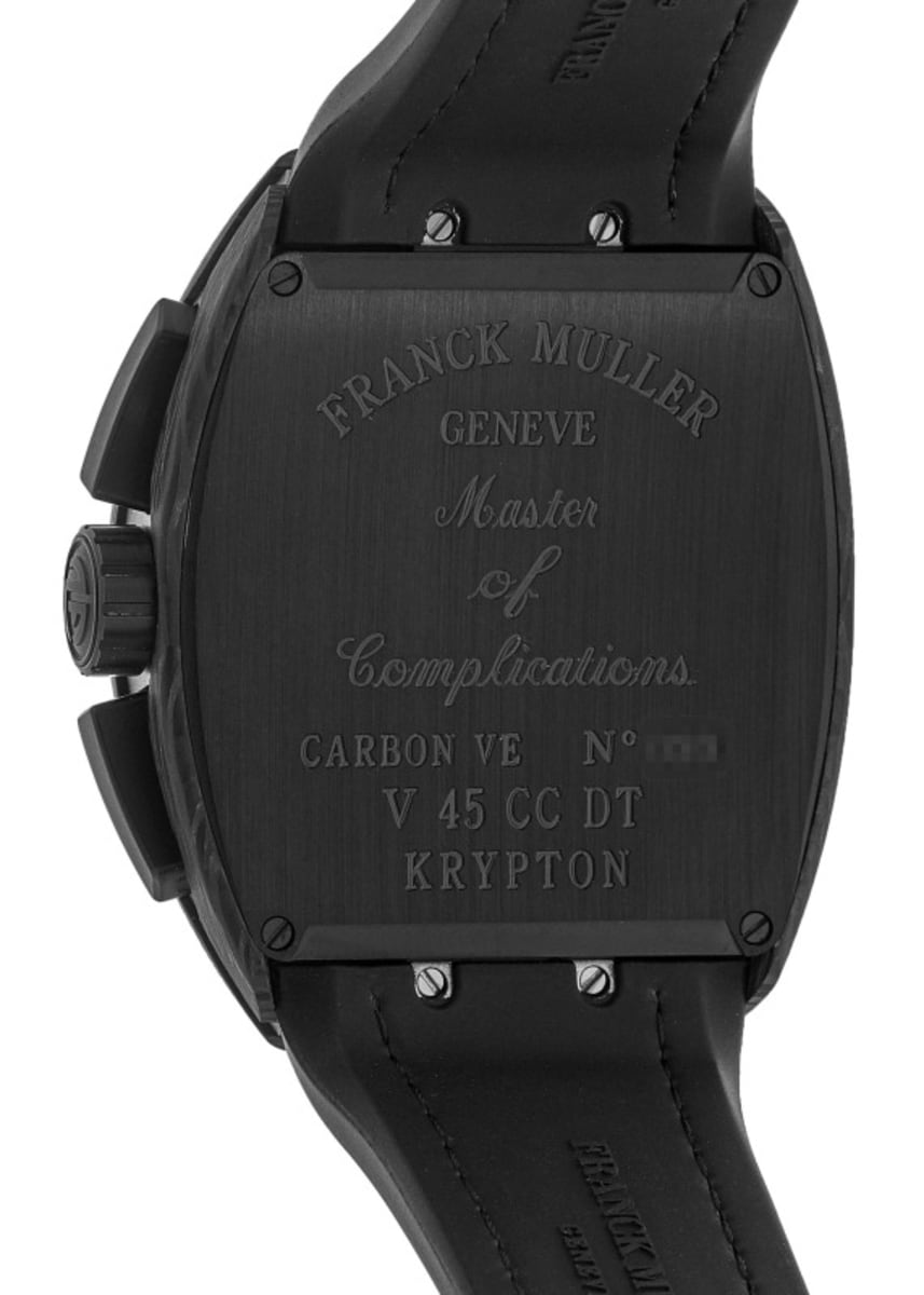 Franck Muller Vanguard Limited Edition V 45 CC DT CARBON VE KRYPTON Carbon Fiber 3