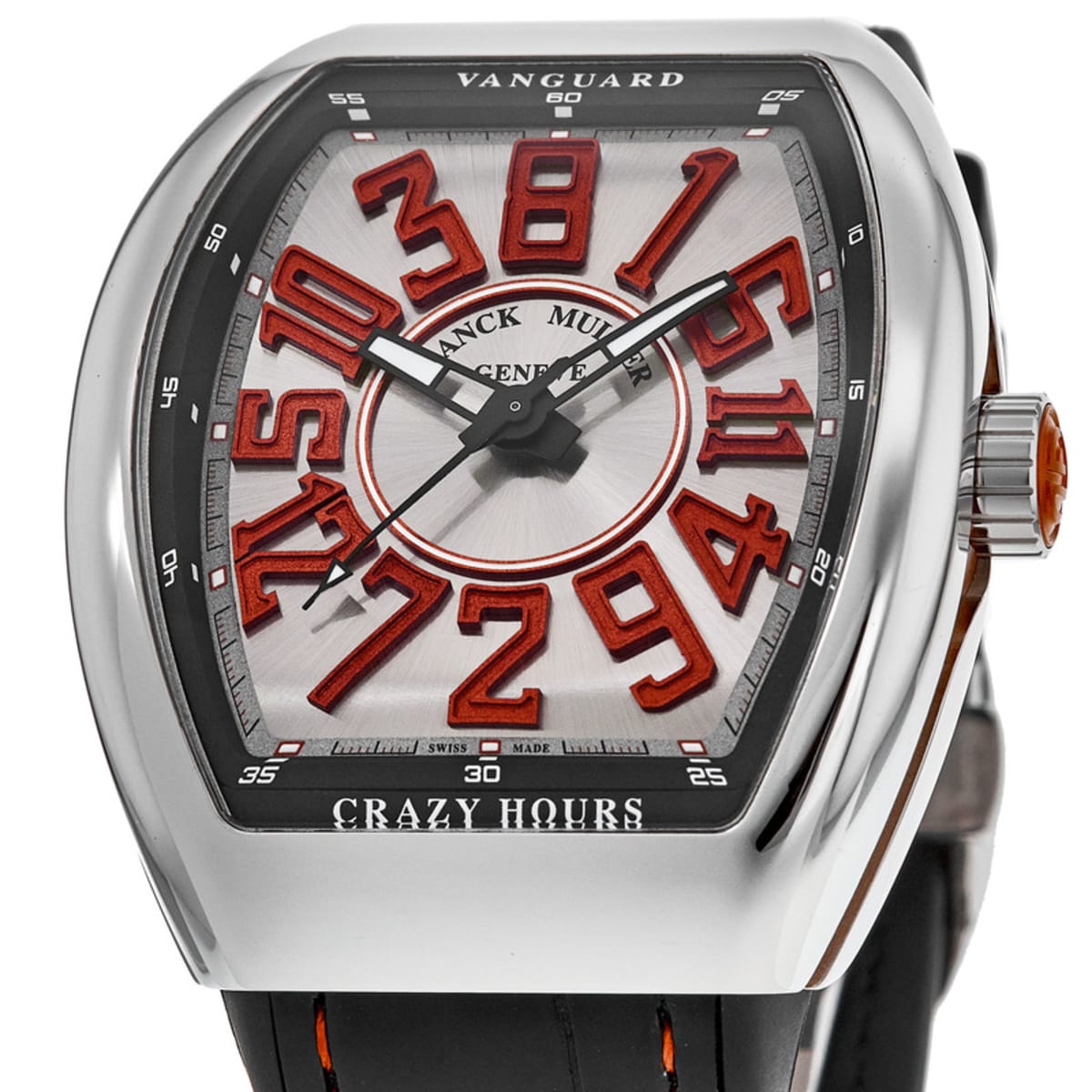 Franck Muller Vanguard Crazy Hours V 45 CH AC (ER) Stainless Steel 3
