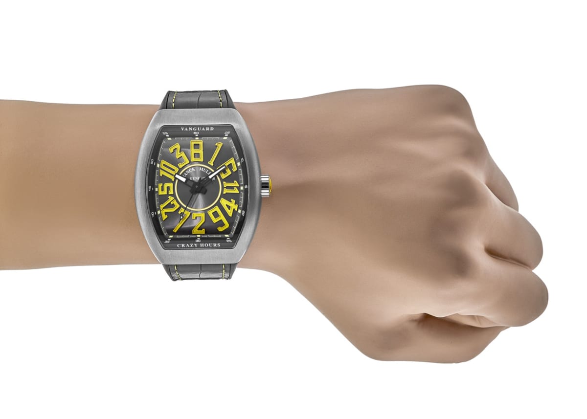 Franck Muller Vanguard Crazy Hours V 45 CH TT BR (JA) Titanium 3