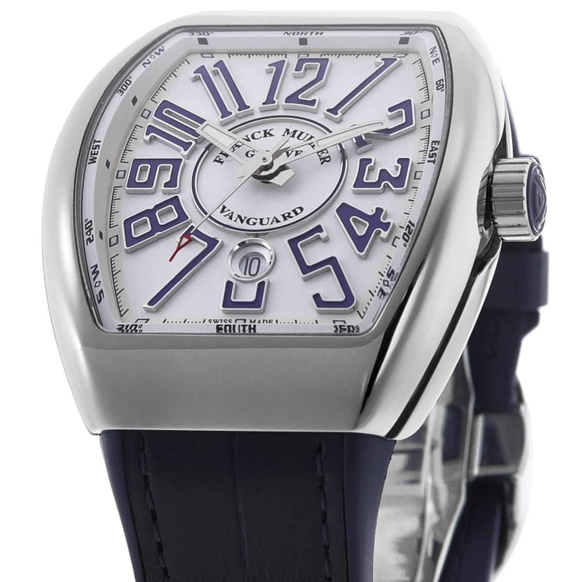 Franck Muller Vanguard  V 45 SC DT AC BU Stainless Steel 3