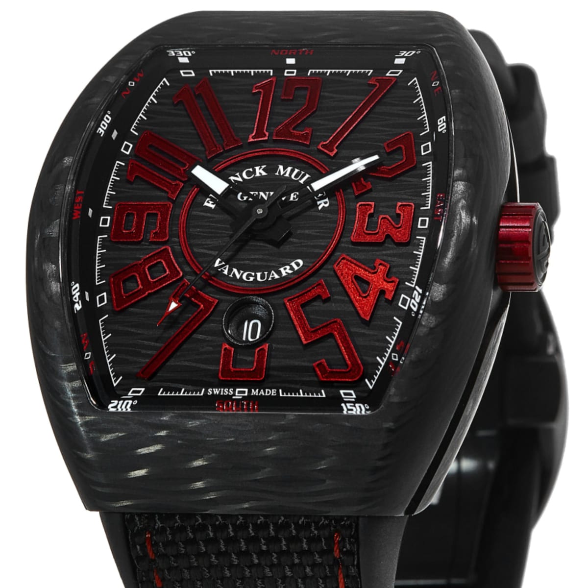 Franck Muller Vanguard  V 45 SC DT CARBON NR Carbon Fiber 3