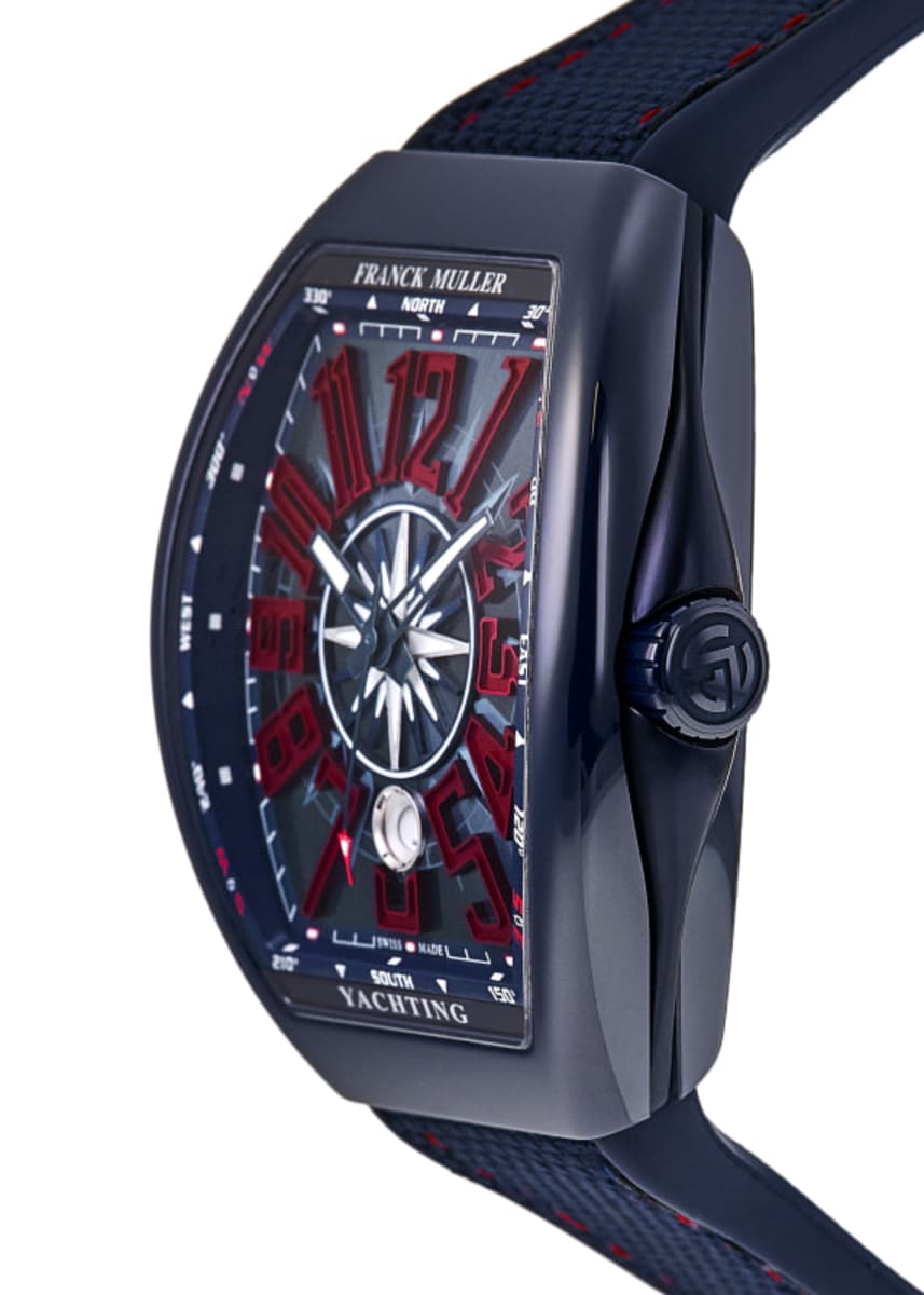 Franck Muller Vanguard Yachting V 45 SC DT YACHT CR BL MC (BL) CR Ceramic 3