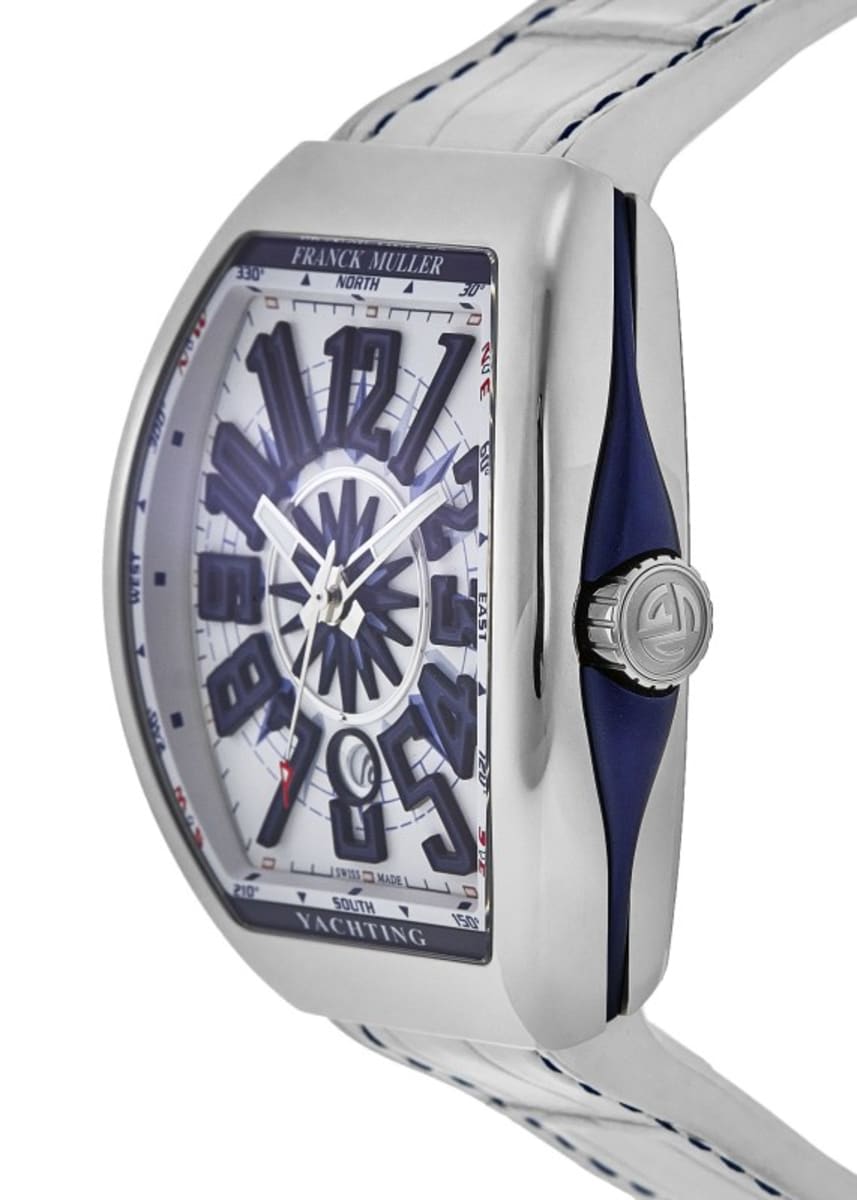 Franck Muller Vanguard Yachting V 45 SC DT YACHTING AC BL(WH) Stainless Steel 3
