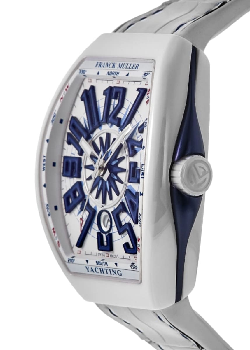 Franck Muller Vanguard Yachting V 45 SC DT YACH WH Ceramic 3