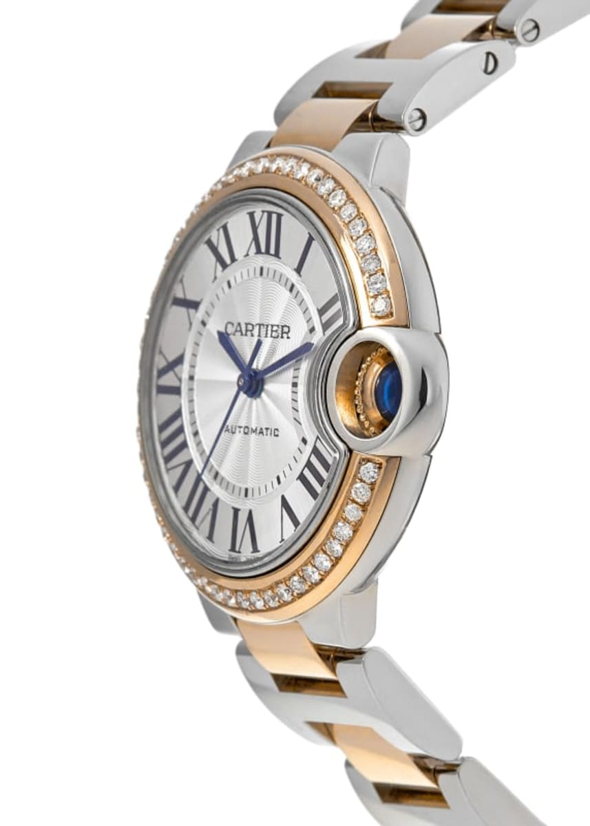 Cartier Ballon Bleu 33mm W2BB0032-CD Rose Gold & Stainless Steel 3