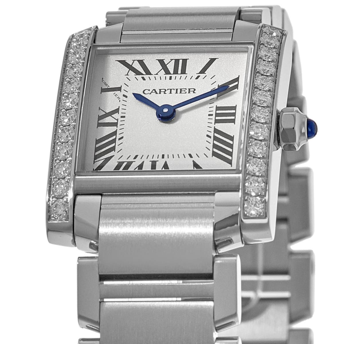 Cartier Tank Francaise W4TA0008 Stainless Steel 3
