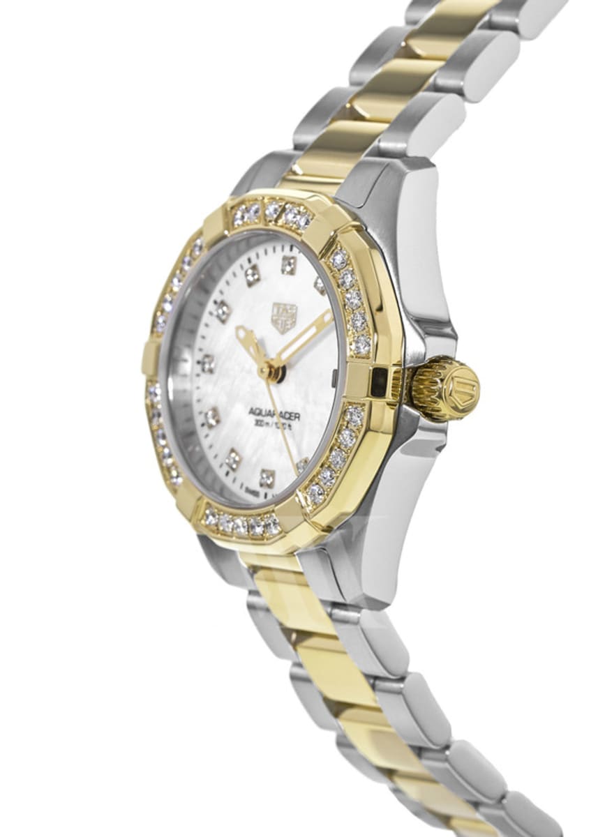 Tag Heuer Aquaracer Lady 300M 27MM WBD1423.BB0321 Yellow Gold Plated 3
