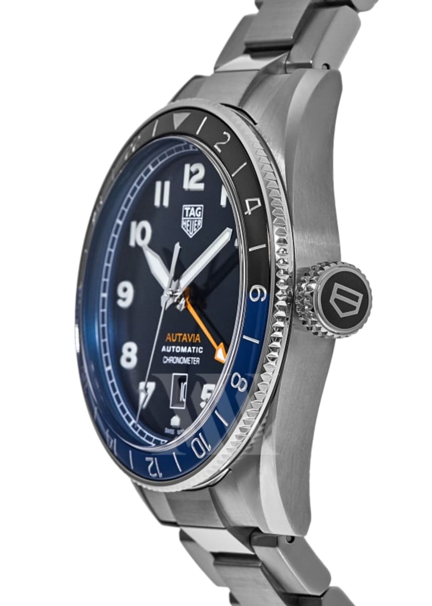 Tag Heuer Autavia COSC GMT WBE511A.BA0650 Stainless Steel 3