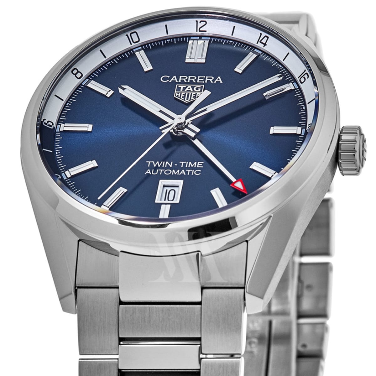 Tag Heuer Carrera Calibre 7 Twin Time WBN201A.BA0640 Stainless Steel 3