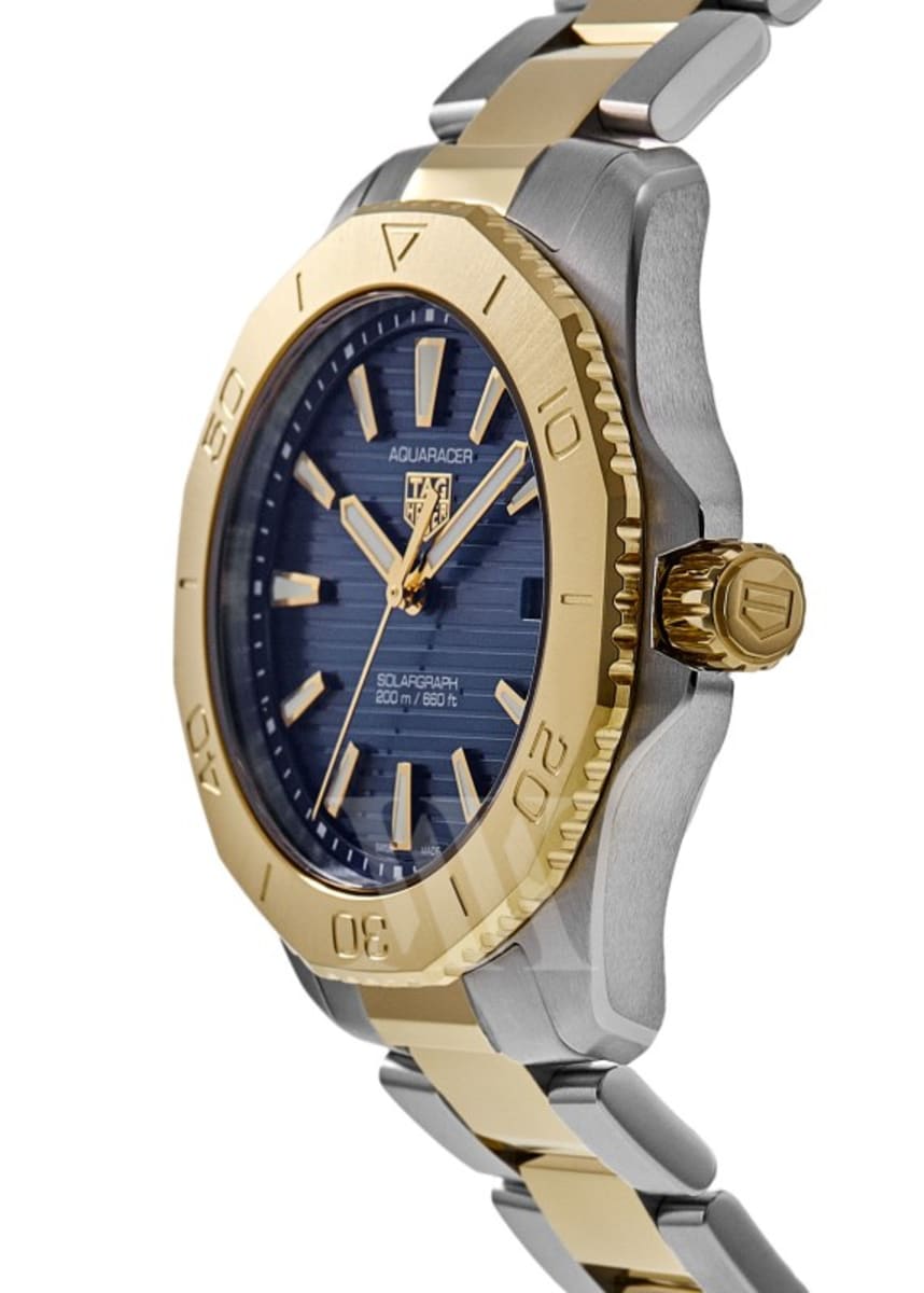 Tag Heuer Aquaracer Solargraph WBP1120.BB0002 Yellow Gold Plated 3