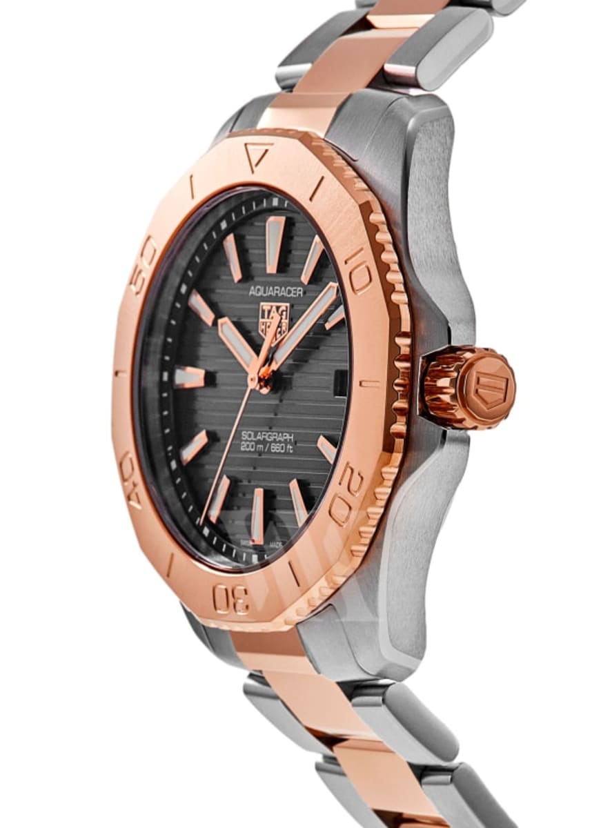 Tag Heuer Aquaracer Solargraph WBP1121.BB0003 Rose Gold Plated 3