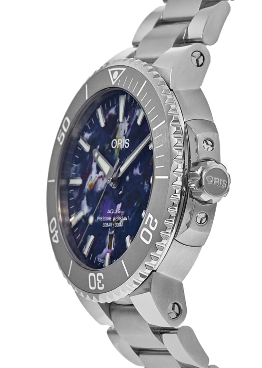 Oris Aquis Date 01 733 7766 4150-SET Stainless Steel 4