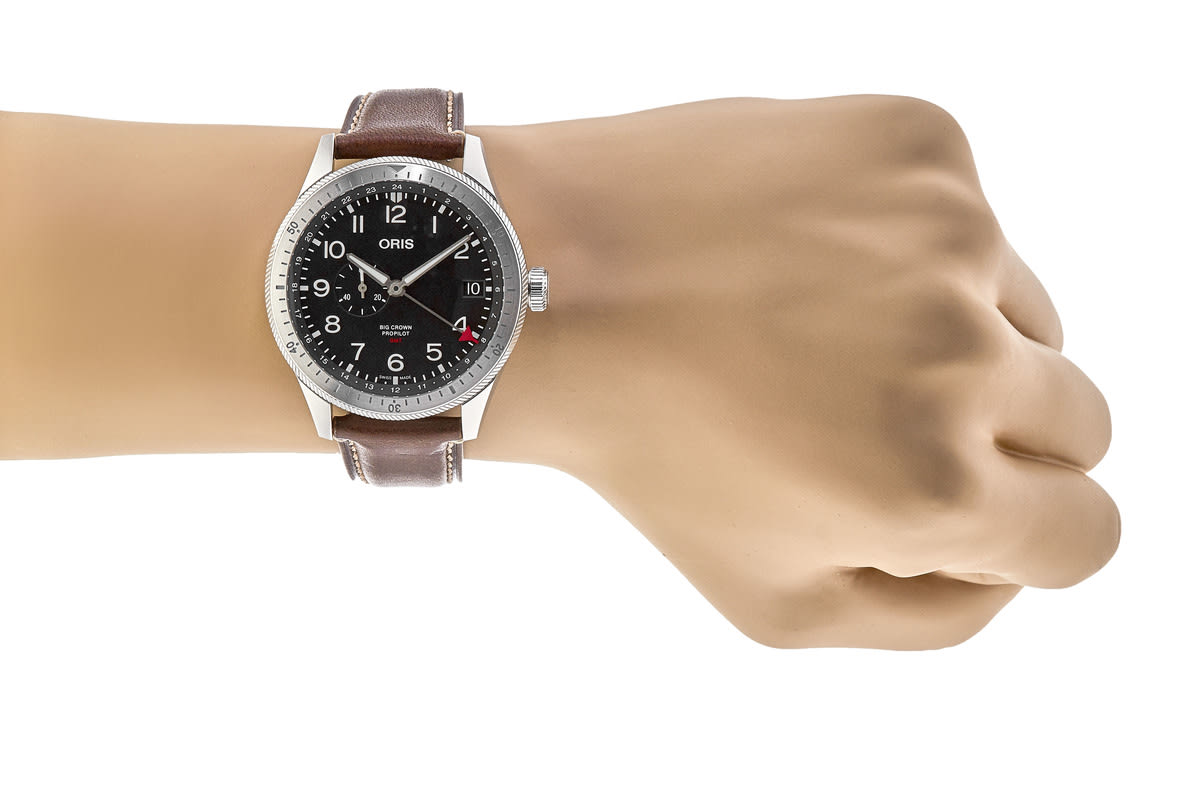 Oris Big Crown ProPilot Timer GMT 01 748 7756 4064-07 5 22 07LC Stainless Steel 4