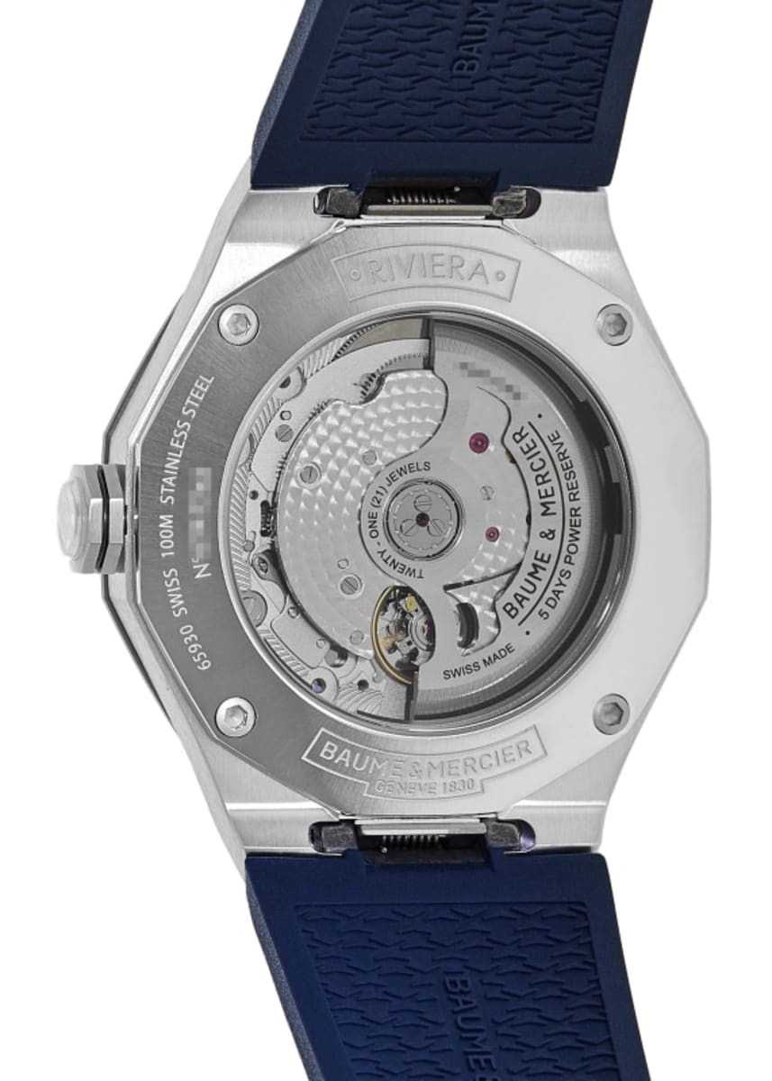 Baume & Mercier Riviera 10701 Stainless Steel 4